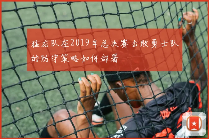 猛龙队在2019年总决赛击败勇士队的防守策略如何部署